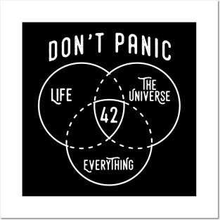 42 The Answer to Life, Universe and Everything Posters and Art